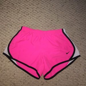 Girl’s Pink Dri-Fit Nike Shorts Size Medium